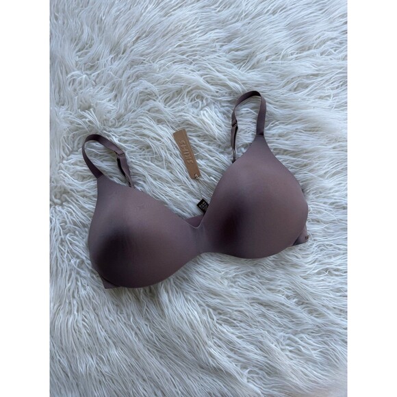 Skims Wireless Form Push up Bra Umber Size 38DD - Picture 3 of 8